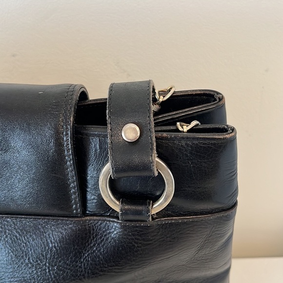 Vintage Etienne Aigner black leather purse - Picture 5 of 15